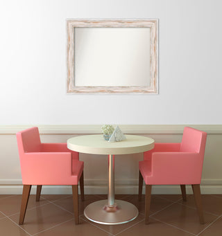 Wall Mirror Choose your Custom Size, Alexandria White Wash