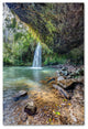 Pierre Leclerc 'Twin Falls' Canvas Art, 32x22