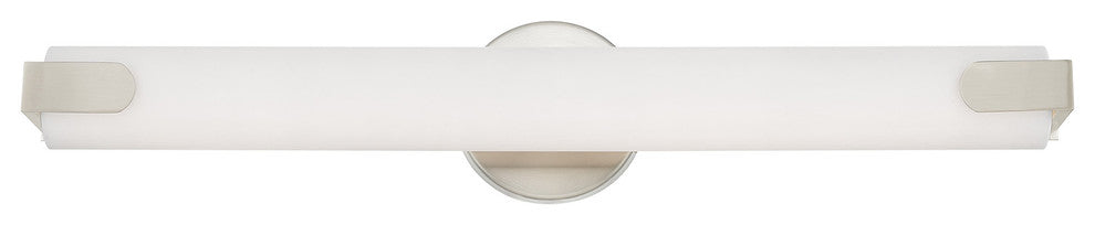 Livex Lighting Brushed Nickel LED Light ADA Bath Vanity