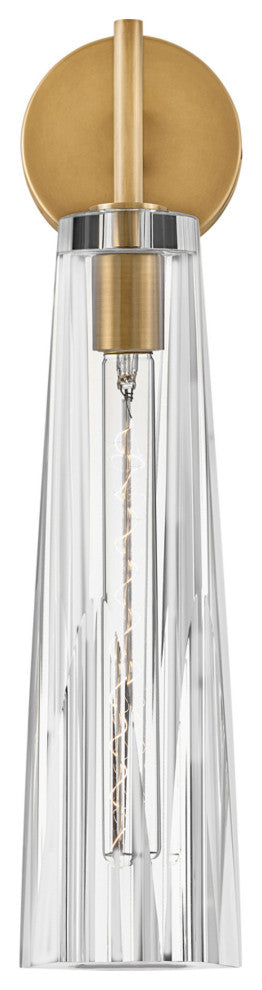 Fredrick Ramond FR31100-CL Cosette 1 Light 21" Tall Wall Sconce - Heritage