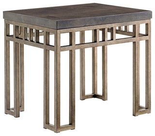 Montera Travertine End Table