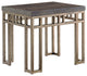 Montera Travertine End Table