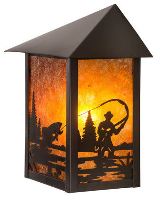 9W Seneca Fly Fisherman Wall Sconce