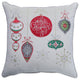 Indoor Velvet Ornaments Multi 17" Throw Pillow Cover