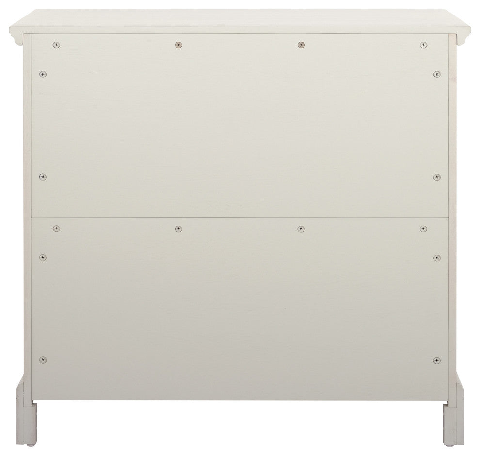 Farmhouse Basics 3 Drawer Chest, Rustic White