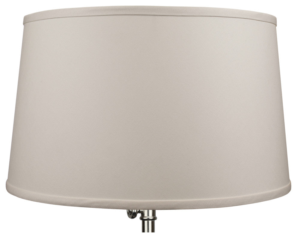 Fenchel Shades 15"x17"x10" Spider Attachment Empire Lamp Shade, Linen Ivory
