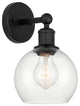Innovations 616-1W-BK-G122-6 1 Light 6" Sconce, Matte Black