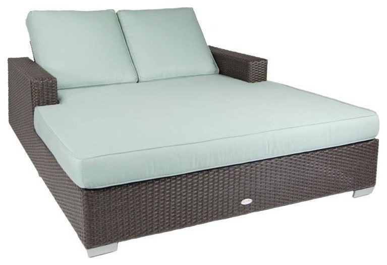 Signature Double Chaise, Canvas Rust