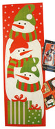 36" Snowman Christmas Card Wall Holders, Club Pack of 108