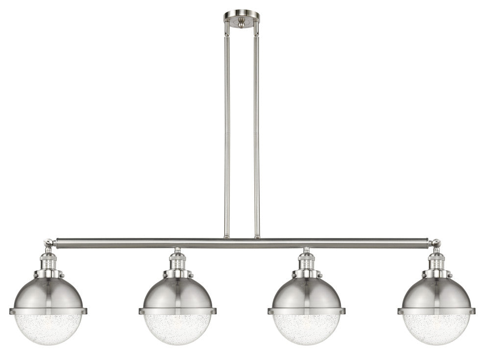 INNOVATIONS 214-SN-HFS-84-SN-LED 4-Light Island Light Brushed Satin Nickel