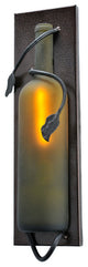 4W Tuscan Vineyard Wine Bottle Wall Sconce