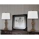 Kelford 28.75" Height Oak Brown Resin Table Lamp