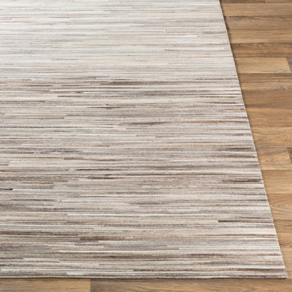 Surya Zander ZND-1009 Rustic Area Rug, 8' x 10' Rectangle