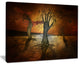 "Storage Trees" Abstract Digital Art Canvas Print