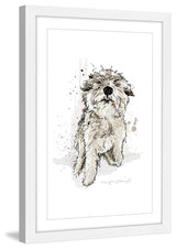 "Gus 2" Framed Painting Print