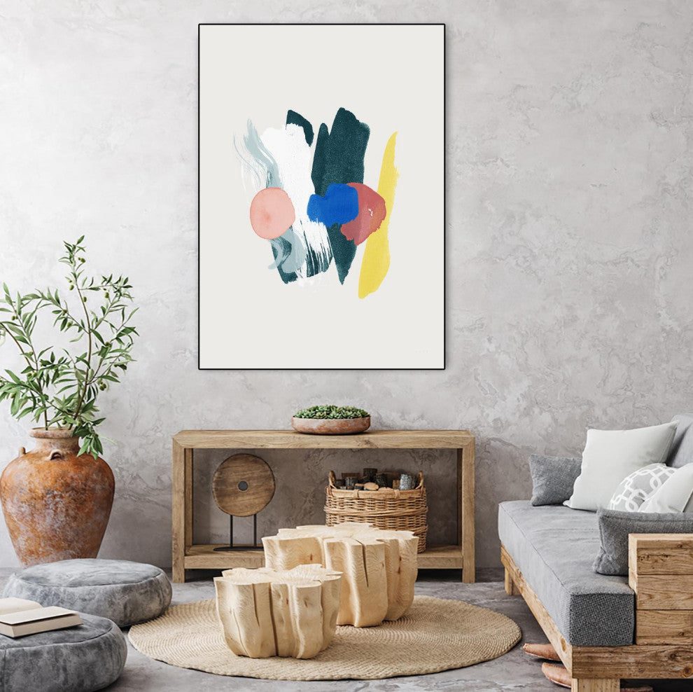 "Euphoria" Framed Canvas by Giant Art 30"x40"