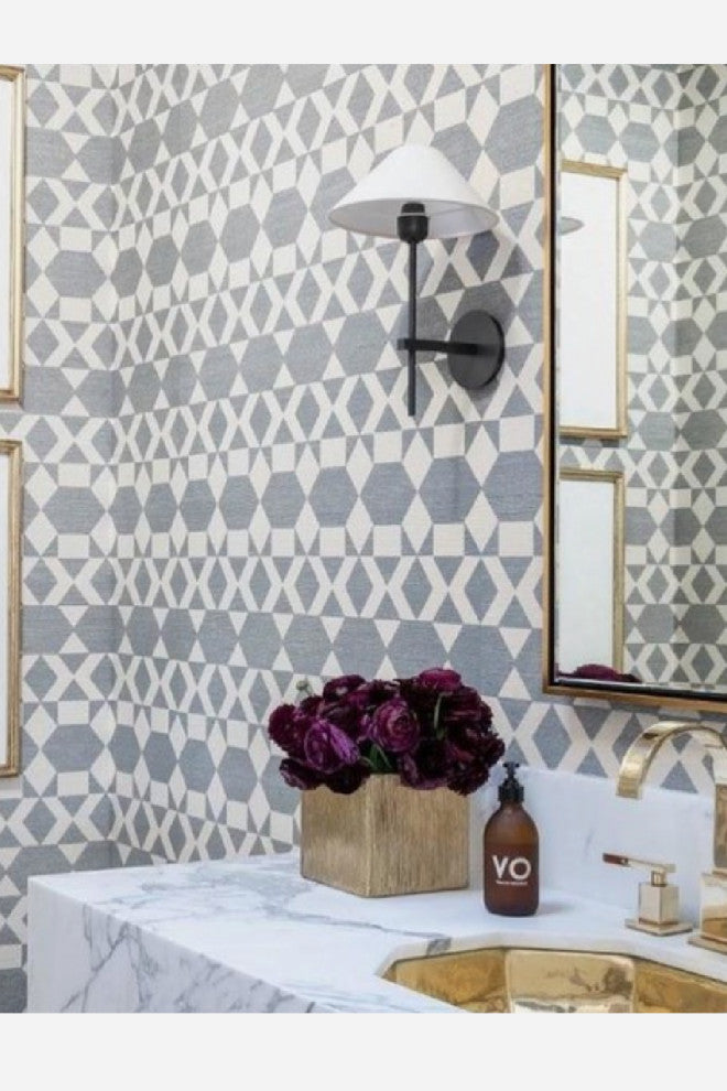 Empire Shade Wall Lamp | Andrew Martin Hackney, Black