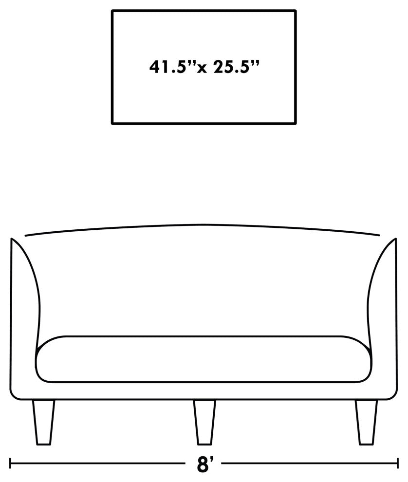 Magnolias, Line II, 50 x 30