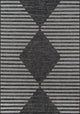 Novogratz Villa Cavallo Polypropylene Charcoal Indoor Outdoor Rug, 9'3"x12'6"