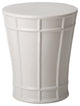 Varro Stool/Table , White 15X18"H