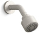 One Showerhead With Arm, Brushed Nickel