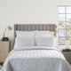 Nourison DSQ01 Bedding, Grey, 3 Pc Set