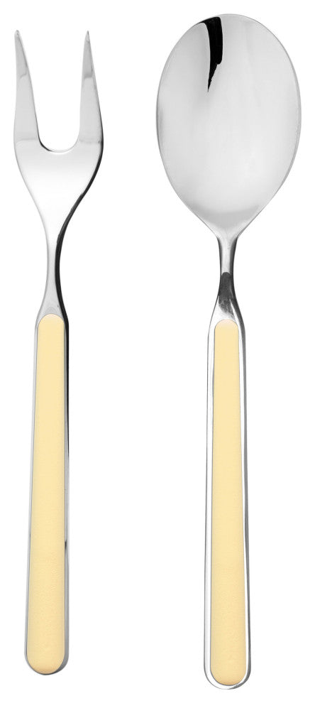 Fantasia Serving Set, Vanilla, 2 Pcs.