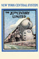 New York Central System - The 20th Century Limited- Fine Art Giclee Print