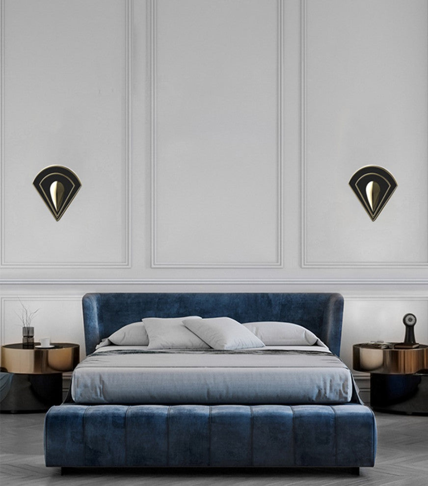 Manacor | Creative Copper LED Wall Light, 1 Head, Cool Light
