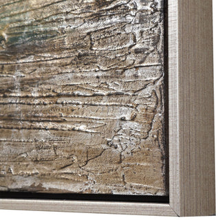 Uttermost 31331-DESERT-RAIN Desert Rain 62" x 42" Framed Hand - Neutral Blend