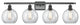 Innovations Lighting 516-4W-BK-G122-8 Athens 4 Light 36" Bath Vanity Light