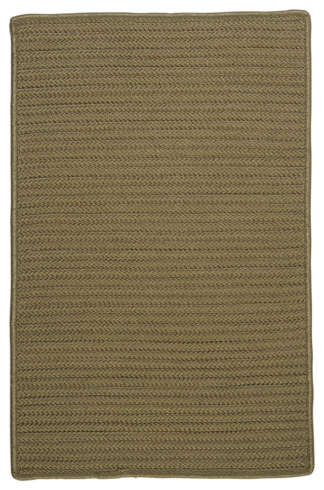 Simply Home Solid Rug, Sherwood, 2'x8'
