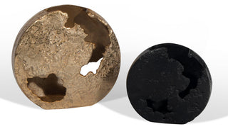 Atlas Vase, Small Black