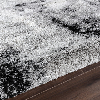 Noori Rug Shag Walsh Grey/Black Rug