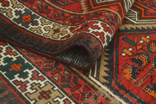 Fine Vintage Distressed Ode Rust/Ivory Runner, 3'1 x 10'0