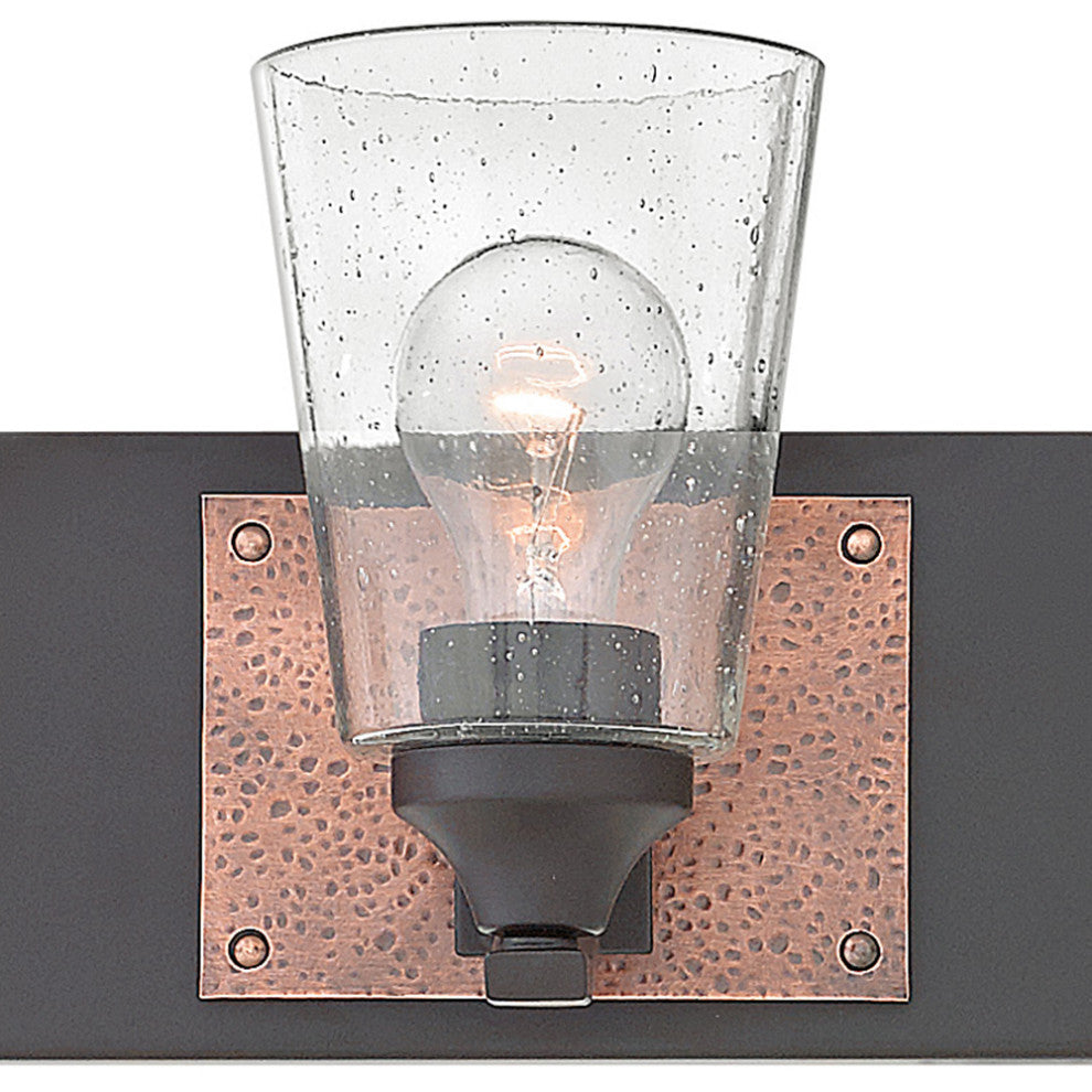 Hinkley Jackson Large Four Light Vanity, Buckeye Bronze