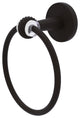 Clearview Towel Ring with Twisted Accents, Oil Rubbed Bronze