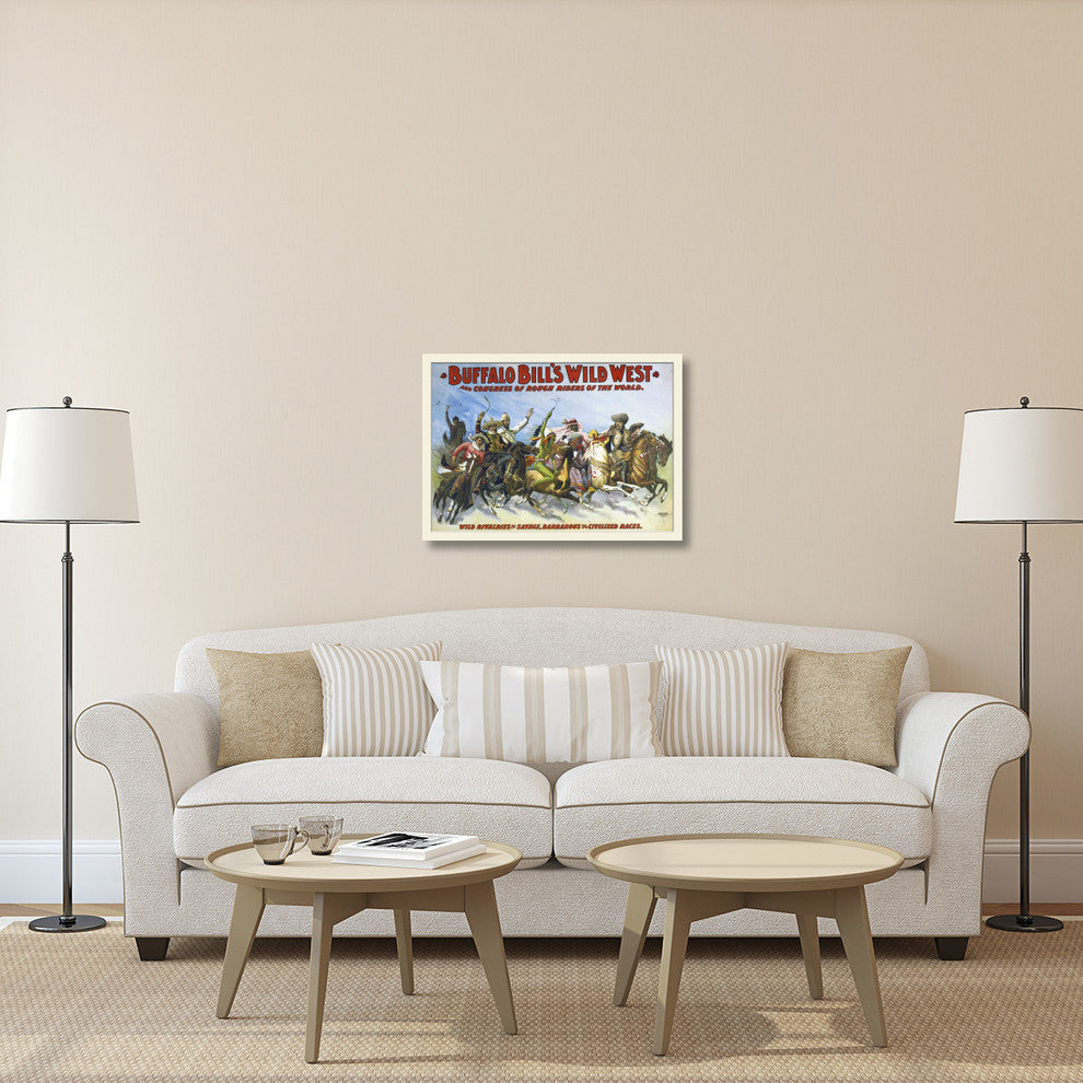 Buffalo Bill's Wild West And Congress Of Rough Riders Of The World, 36x26