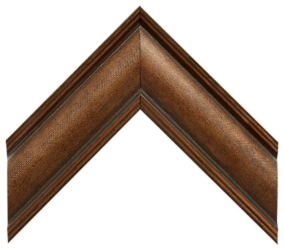 Oxfordshire Framed Wall Mirror, Bronze, 36" X 54"