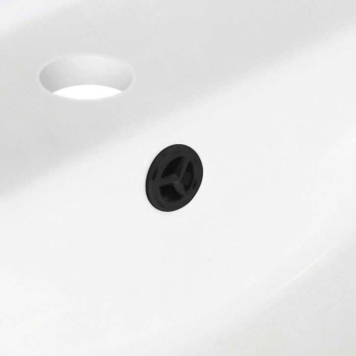 16.5-in. W 3H4-in. Ceramic Top Set In White Color