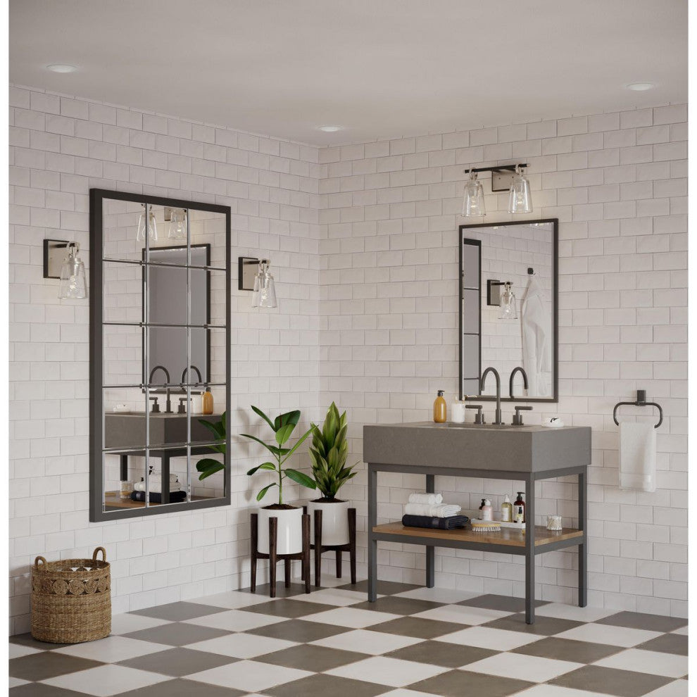 Cassell Collection Bath and Vanity Light, Brushed Nickel