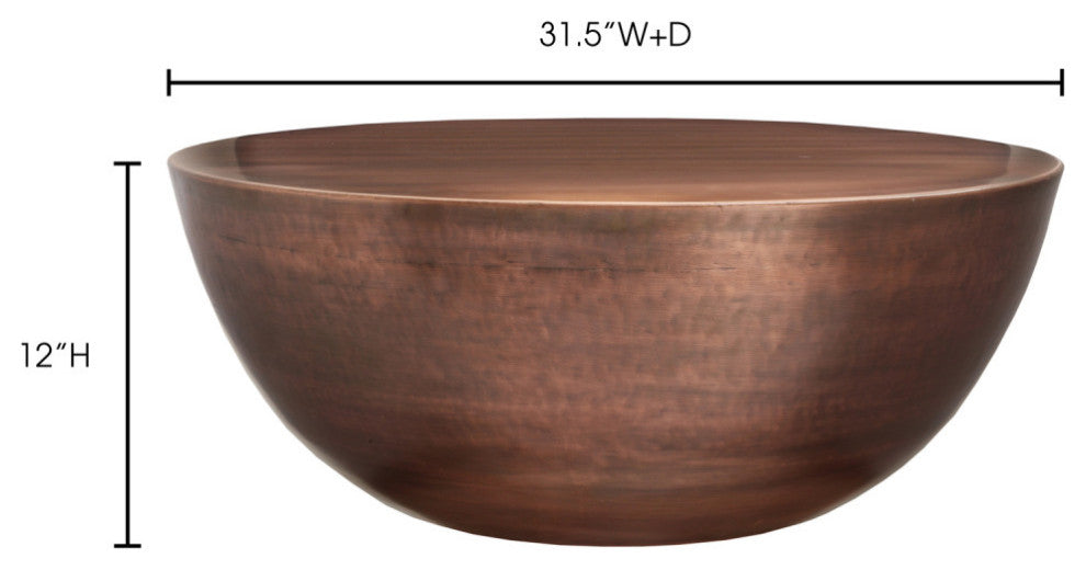 Conga Coffee Table Copper