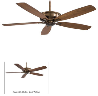 MinkaAire Bronze Kafe-XL 5-Blade 60 Energy Star Indoor Ceiling Fan w/ Remote