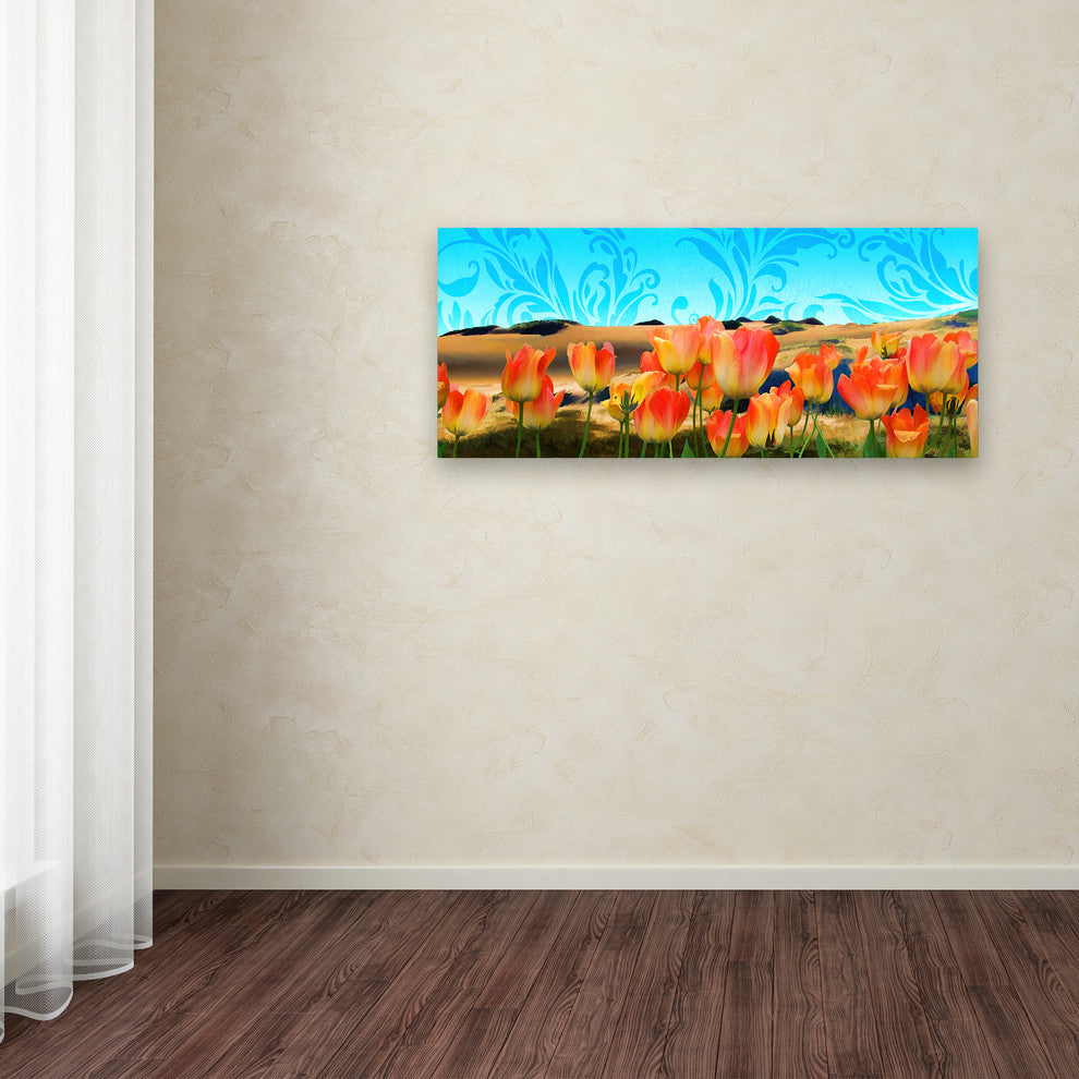 Tina Lavoie 'Painted Sky Panorama' Canvas Art, 10" x 24"