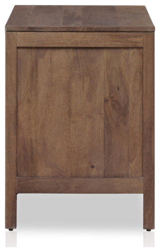 Sydney Large Nightstand-Brown Wash