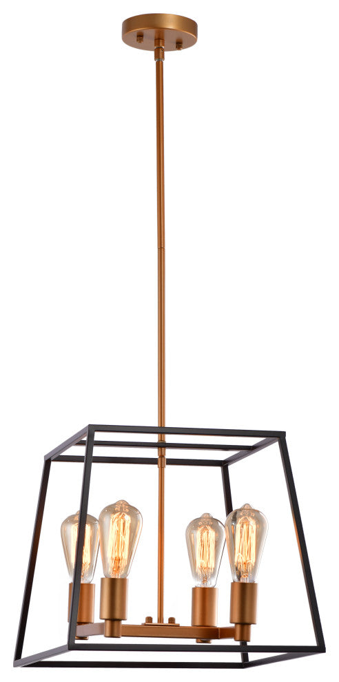 Lazzur Aisne 4 Light 15" Matte Oil Rubbed Bronze Pendant