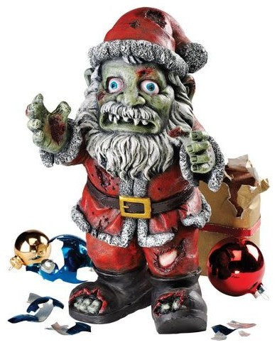 Zombie Claus Statue
