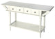 Talia White Console Table