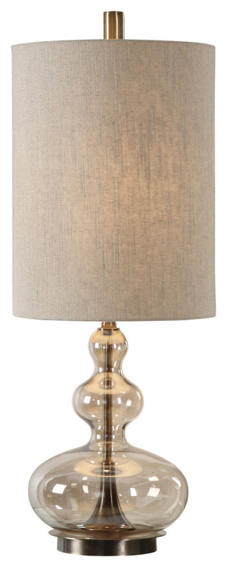 Uttermost Formoso Amber Glass Table Lamp
