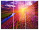 "Colorful Scottish Mountains" Photography Metal Wall Art, 3 Panels, 36"x28"